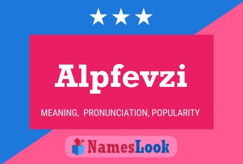 ملصق اسم Alpfevzi