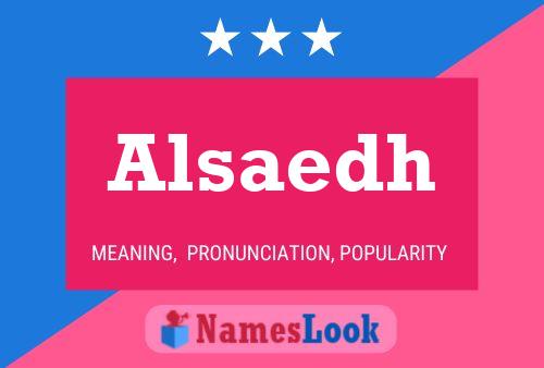 ملصق اسم Alsaedh