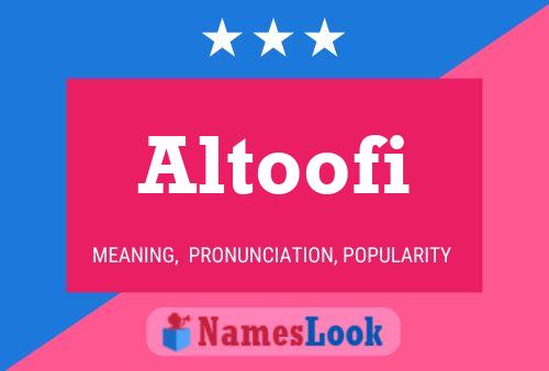 ملصق اسم Altoofi