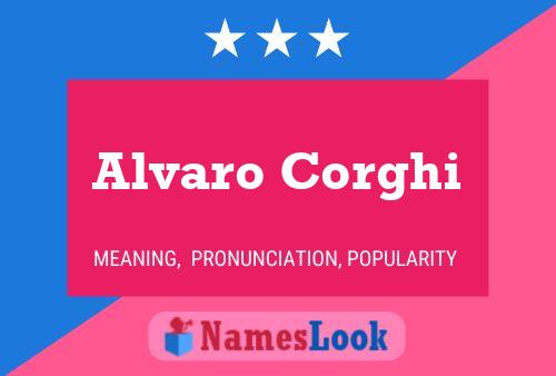 ملصق اسم Alvaro Corghi