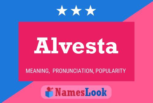 ملصق اسم Alvesta