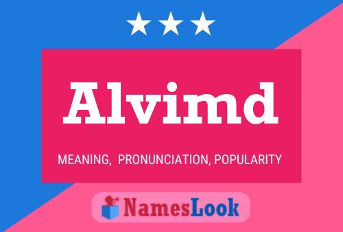 ملصق اسم Alvimd