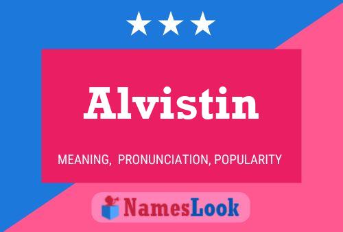 ملصق اسم Alvistin