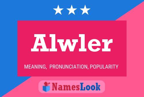 ملصق اسم Alwler