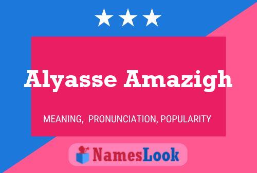 ملصق اسم Alyasse Amazigh