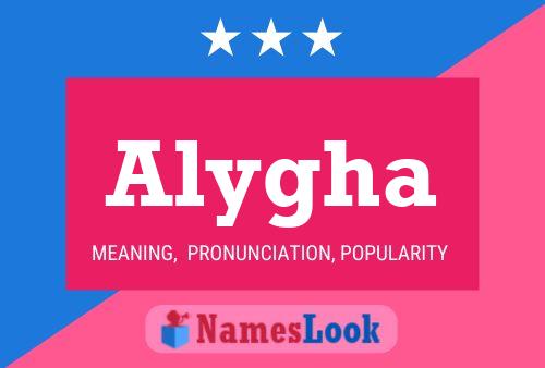 ملصق اسم Alygha