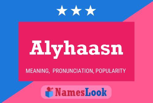 ملصق اسم Alyhaasn