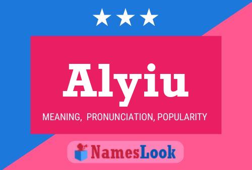 ملصق اسم Alyiu