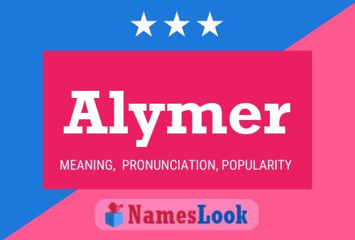 ملصق اسم Alymer