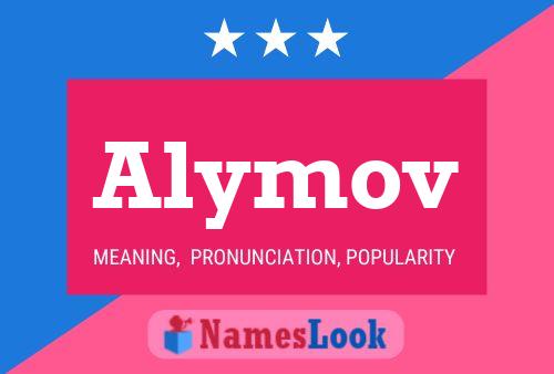 ملصق اسم Alymov