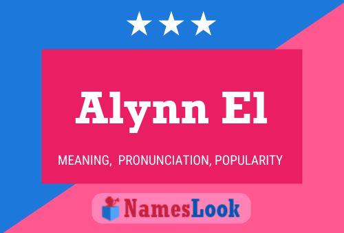 ملصق اسم Alynn El