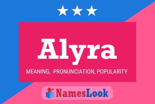 ملصق اسم Alyra