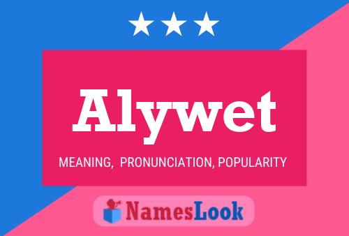 ملصق اسم Alywet