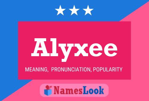 ملصق اسم Alyxee