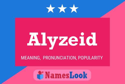 ملصق اسم Alyzeid