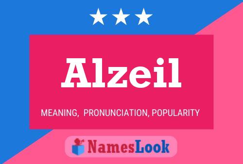 ملصق اسم Alzeil