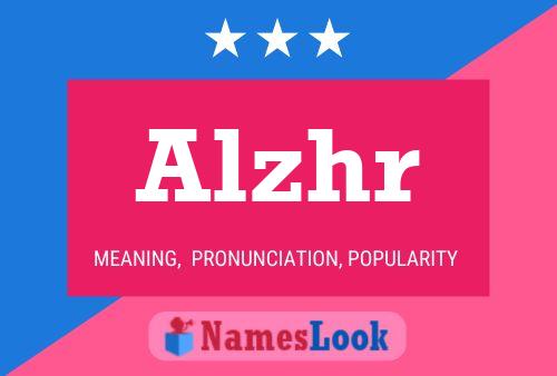 ملصق اسم Alzhr