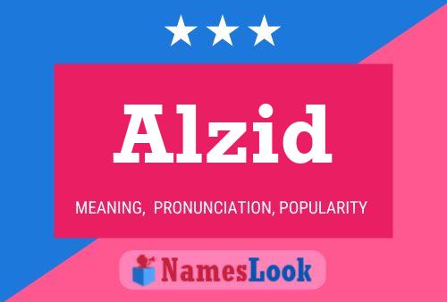 ملصق اسم Alzid