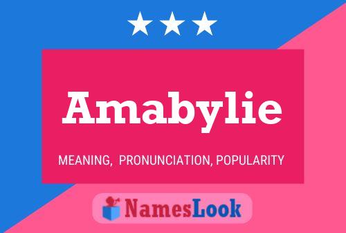 ملصق اسم Amabylie