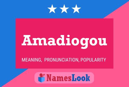 ملصق اسم Amadiogou