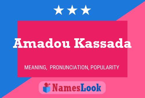 ملصق اسم Amadou Kassada