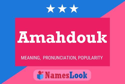 ملصق اسم Amahdouk