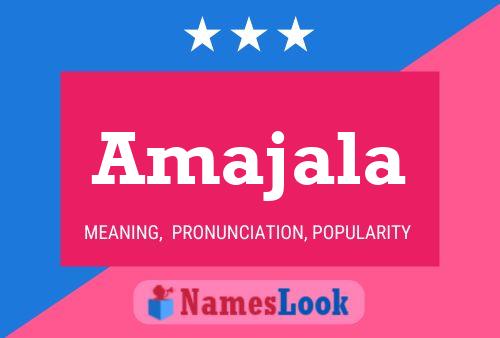 ملصق اسم Amajala