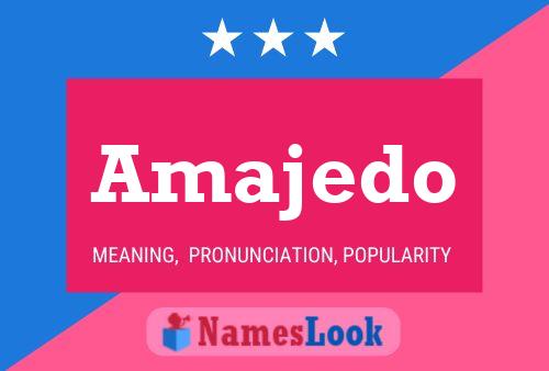 ملصق اسم Amajedo