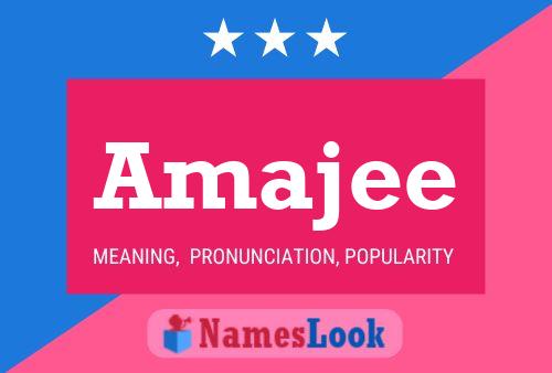 ملصق اسم Amajee