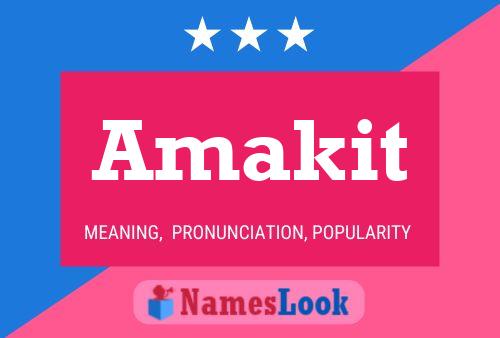 ملصق اسم Amakit