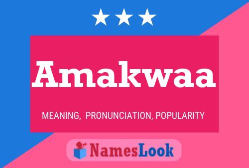 ملصق اسم Amakwaa