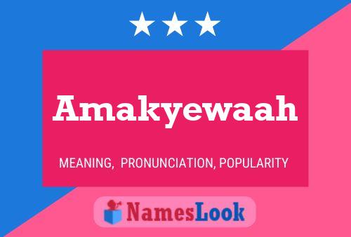 ملصق اسم Amakyewaah