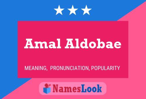 ملصق اسم Amal Aldobae