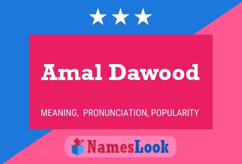 ملصق اسم Amal Dawood