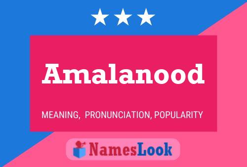 ملصق اسم Amalanood