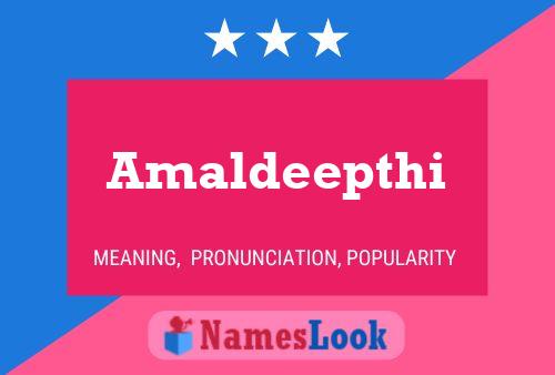 ملصق اسم Amaldeepthi