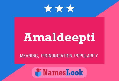 ملصق اسم Amaldeepti