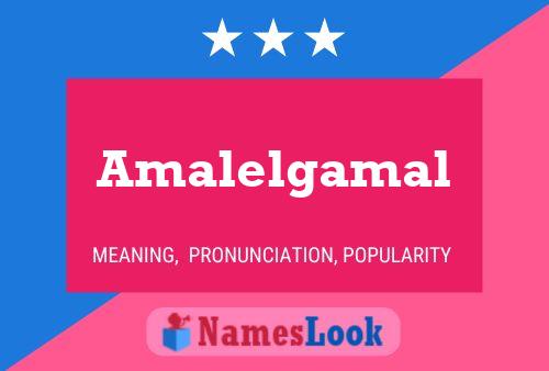 ملصق اسم Amalelgamal