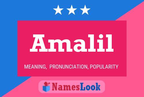 ملصق اسم Amalil