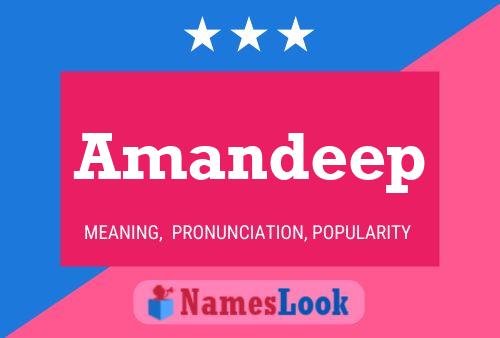 ملصق اسم Amandeep