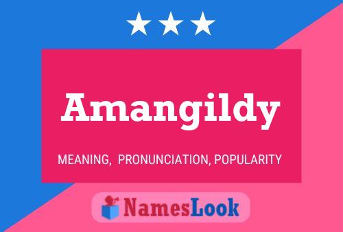 ملصق اسم Amangildy