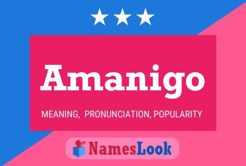 ملصق اسم Amanigo