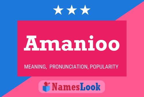 ملصق اسم Amanioo