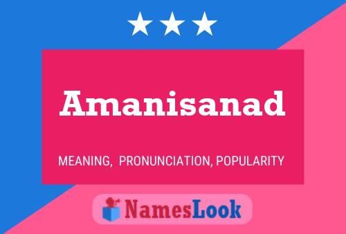 ملصق اسم Amanisanad