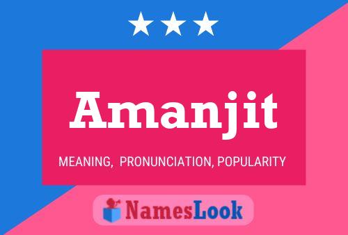 ملصق اسم Amanjit