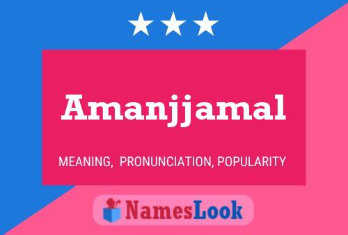 ملصق اسم Amanjjamal