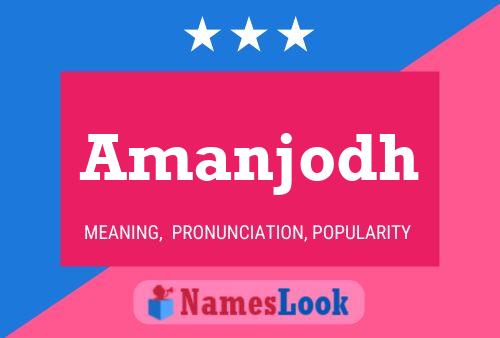 ملصق اسم Amanjodh