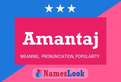 ملصق اسم Amantaj