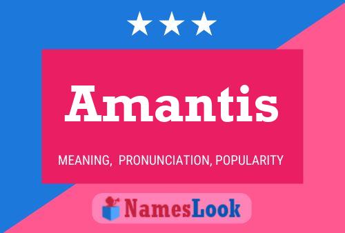 ملصق اسم Amantis