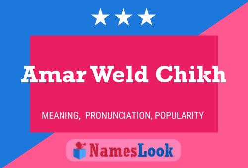 ملصق اسم Amar Weld Chikh